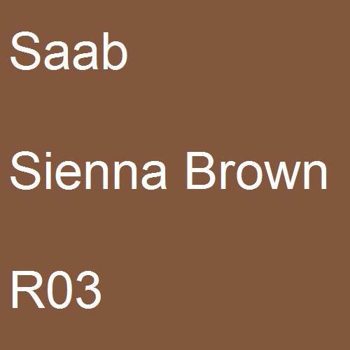 Saab, Sienna Brown, R03.